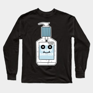 Kawaii Hand Sanitizer (medium) Long Sleeve T-Shirt